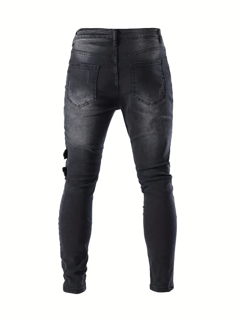 Zakenda | Mason - jeans de biker décontractés pour hommes