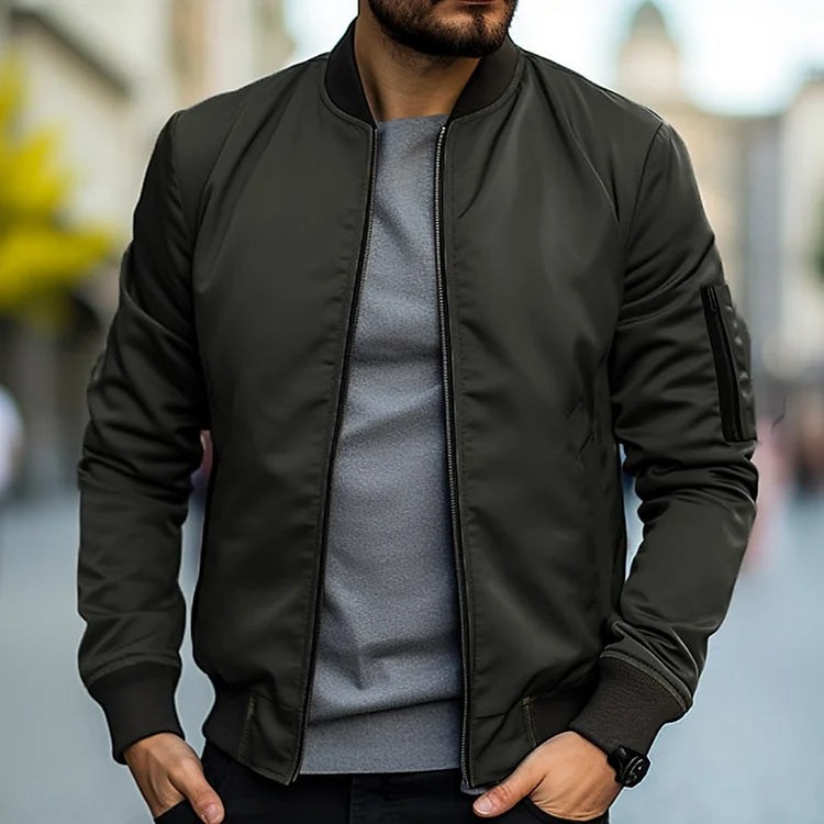 Zakenda | Veste bomber décontractée pour hommes
