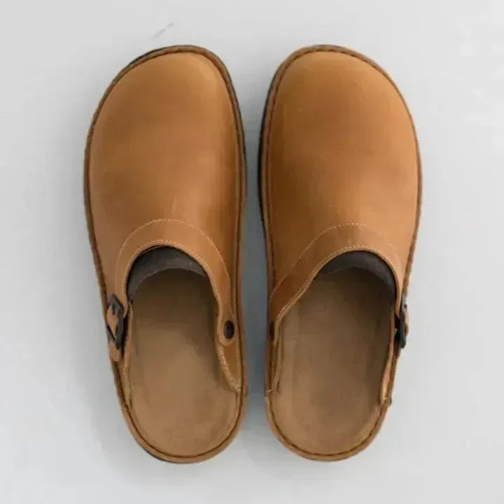 Zakenda | Sabots beiges : Confort & style