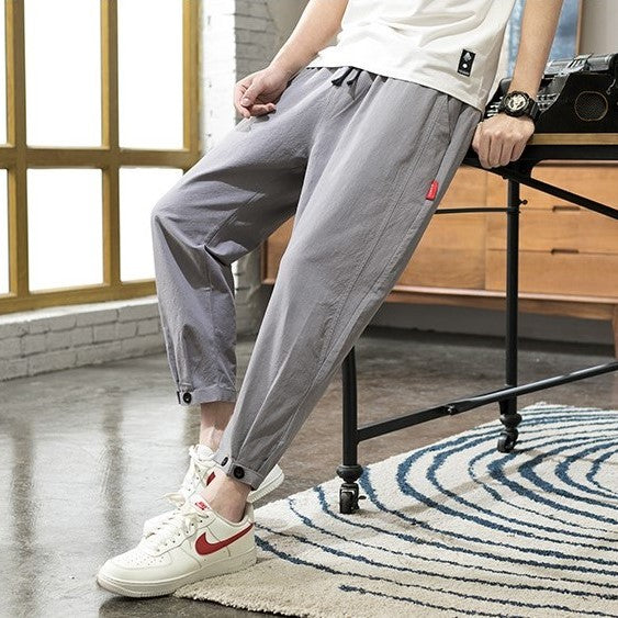 Zakenda | Pantalons de loisirs pour hommes en beige