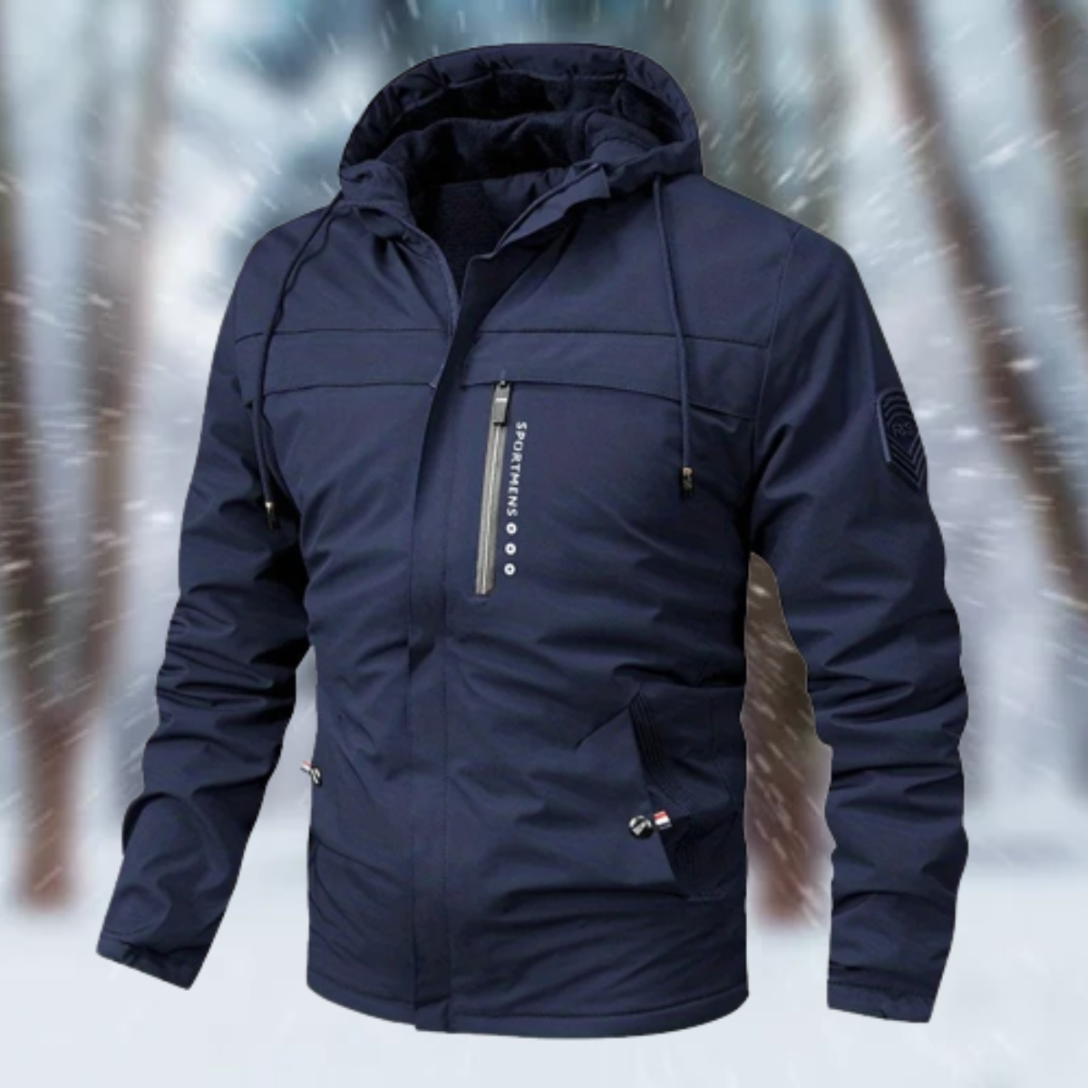 Zakenda | Veste parka imperméable pour hommes