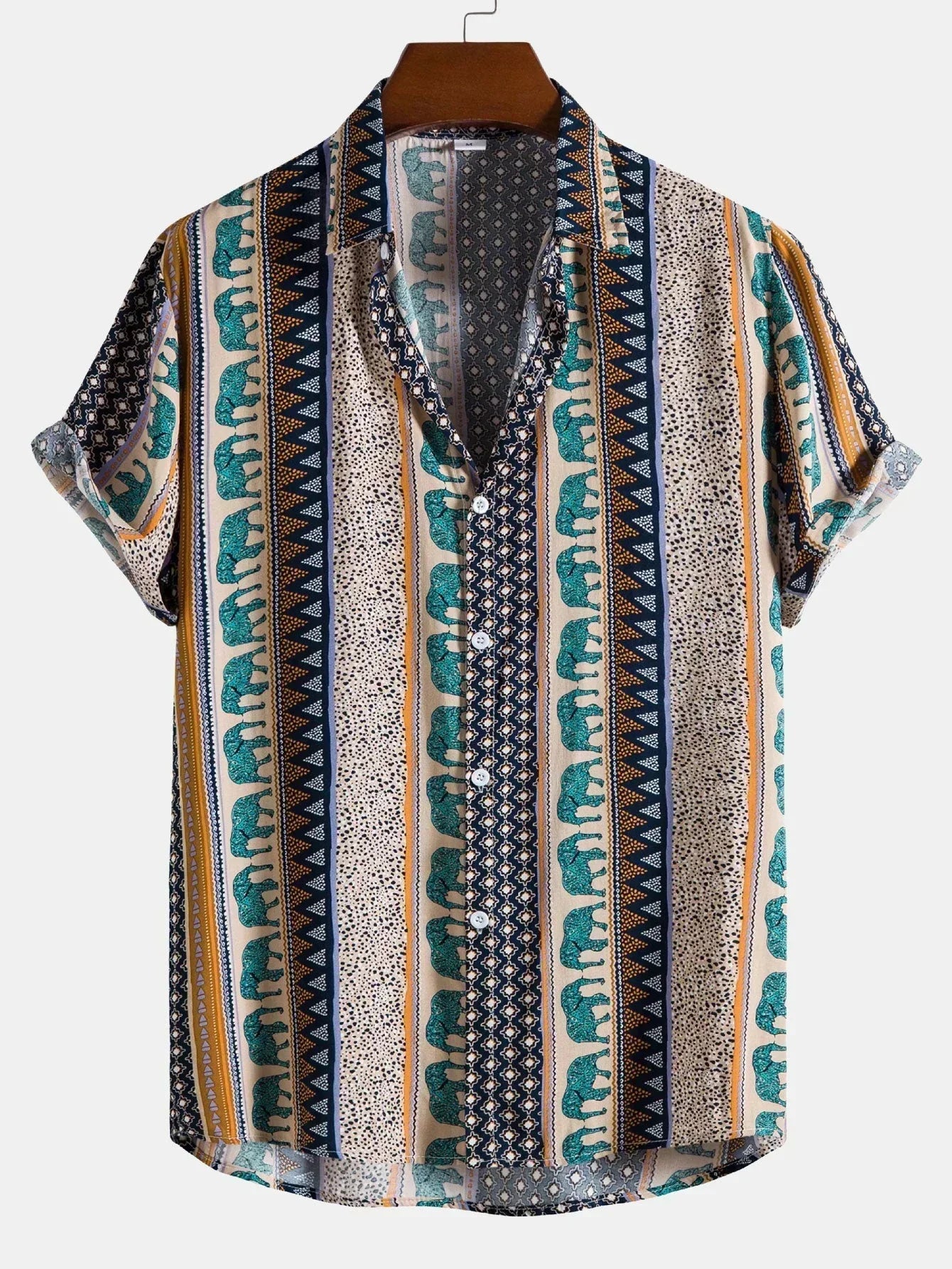 Zakenda | Chemise d'été légère au look vintage