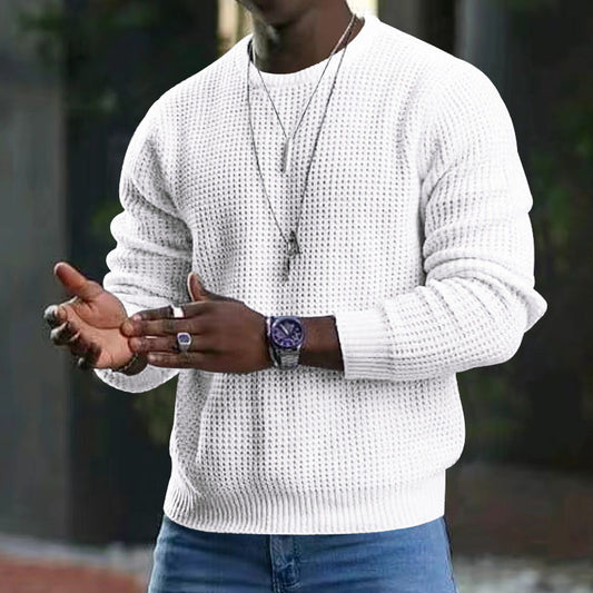 Zakenda | pulls homme manches longues col rond