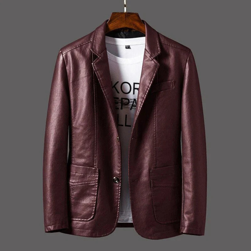 Zakenda | Charmante veste en cuir pour homme