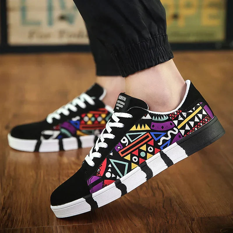 Zakenda | Chaussures stylées en toile pour hommes avec une coupe confortable