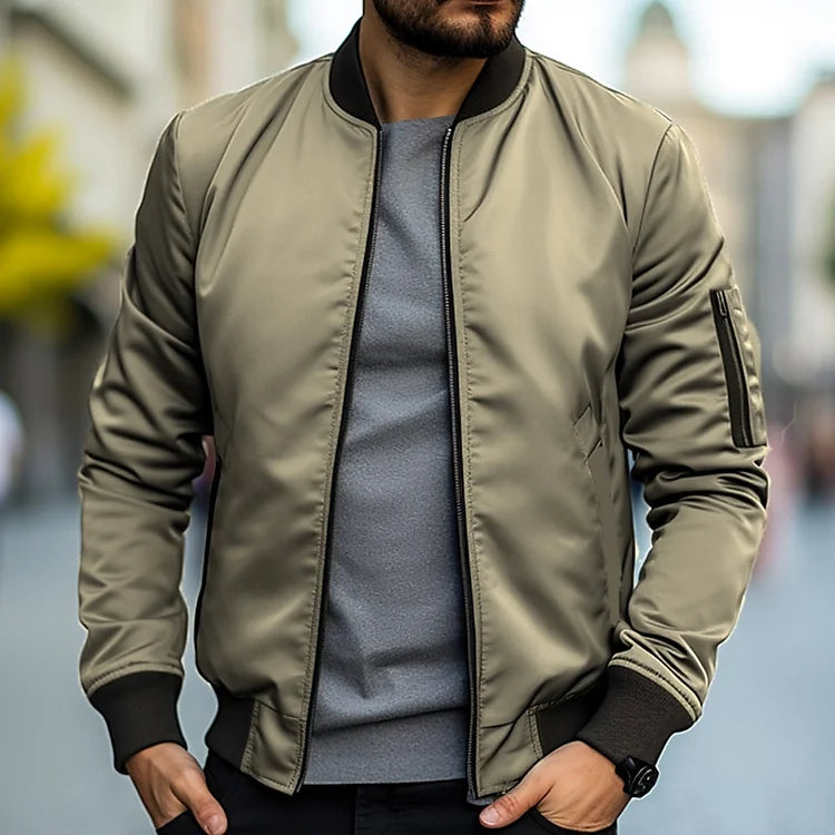 Zakenda | Veste bomber décontractée pour hommes