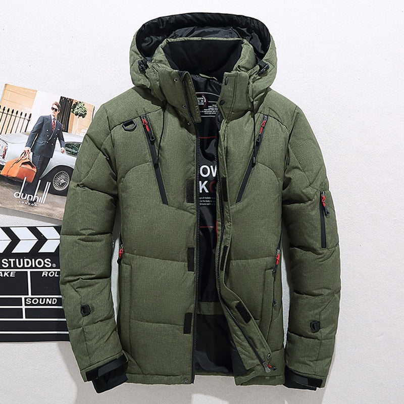 Zakenda | Veste d'hiver moderne et élégante pour homme