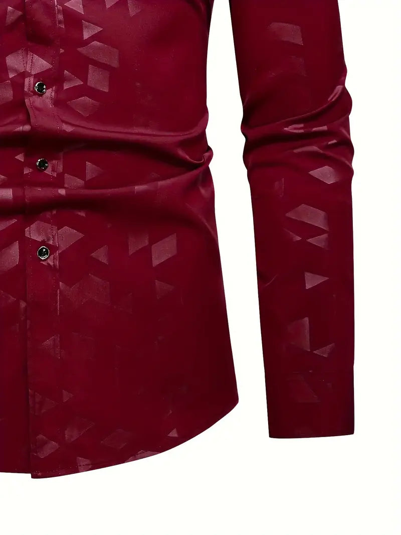 Zakenda | Matthew - chemise à manches longues avec boutons pour homme