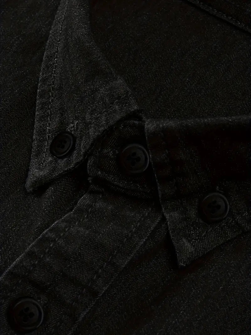 Zakenda | Alexander - chemise en jean à manches longues pour homme