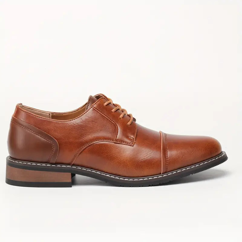 Zakenda | Harrison - solides chaussures derby vintage pour hommes