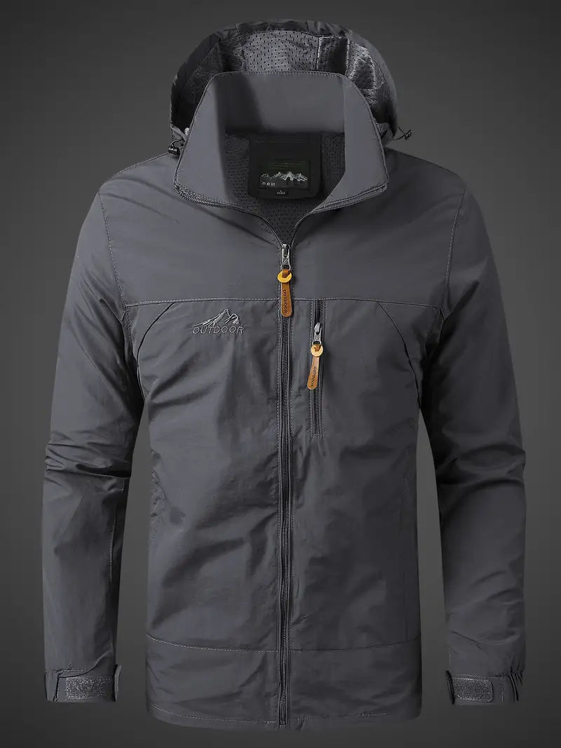 Zakenda | Veste d'extérieur imperméable et coupe-vent pour hommes, pour toutes les activités