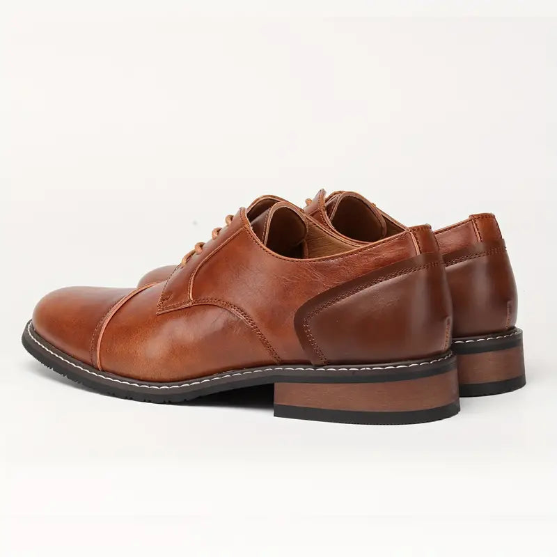 Zakenda | Harrison - solides chaussures derby vintage pour hommes