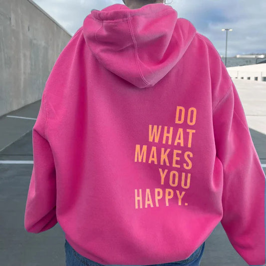 Zakenda | Sweat à capuche stylé avec inscription