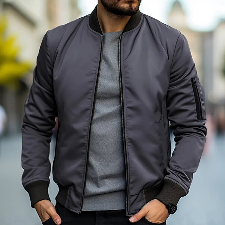 Zakenda | Veste bomber décontractée pour hommes