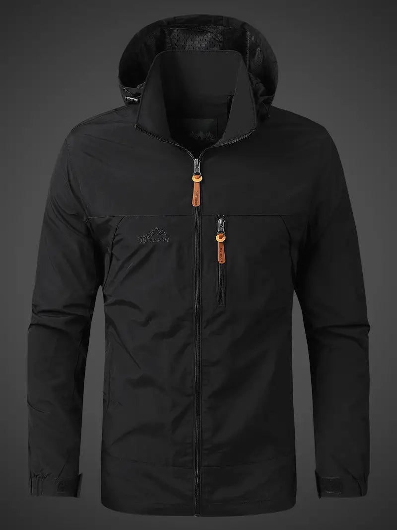 Zakenda | Veste d'extérieur imperméable et coupe-vent pour hommes, pour toutes les activités