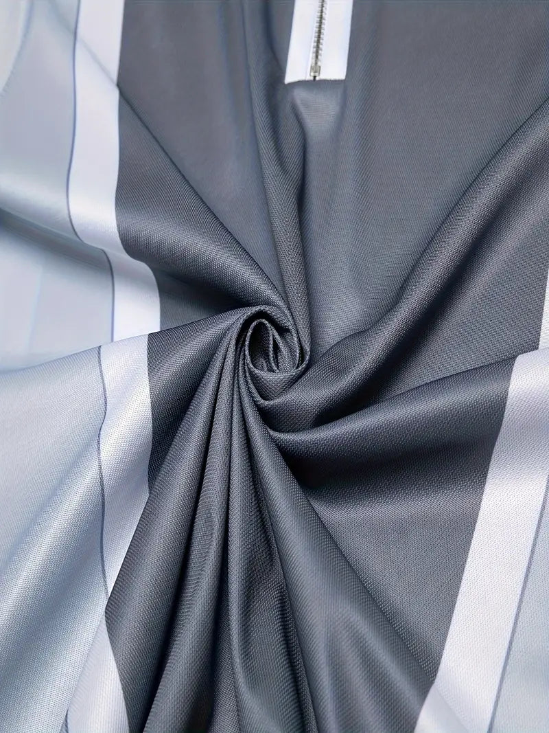 Zakenda | Daniel - haut décontracté à manches courtes avec fermeture à friction