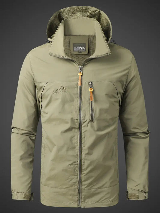 Zakenda | Veste d'extérieur imperméable et coupe-vent pour hommes, pour toutes les activités