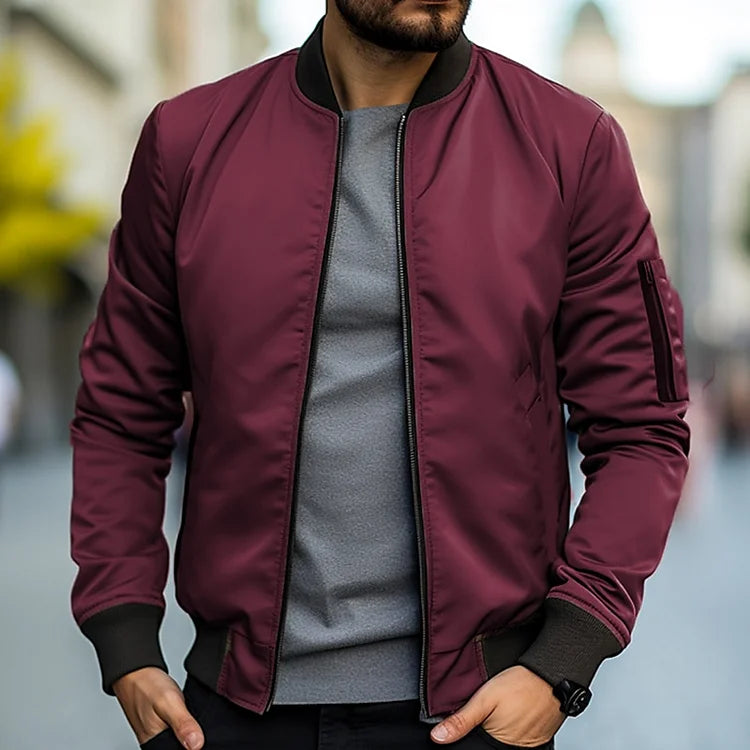 Zakenda | Veste bomber décontractée pour hommes