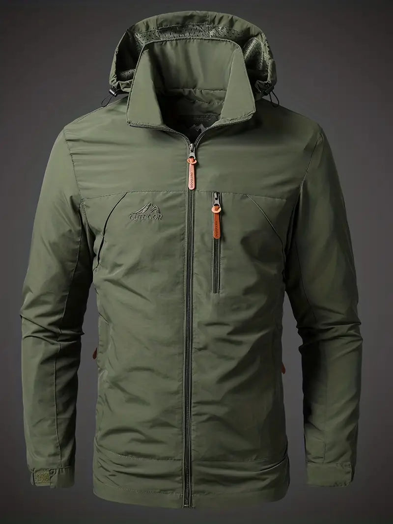 Zakenda | Veste d'extérieur imperméable et coupe-vent pour hommes, pour toutes les activités