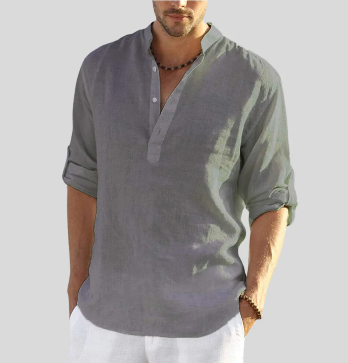 Zakenda | Adriano - chemise en lin pour homme