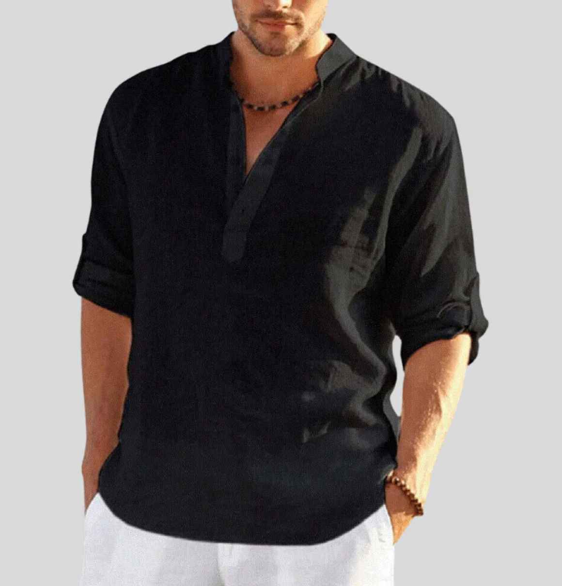 Zakenda | Adriano - chemise en lin pour homme
