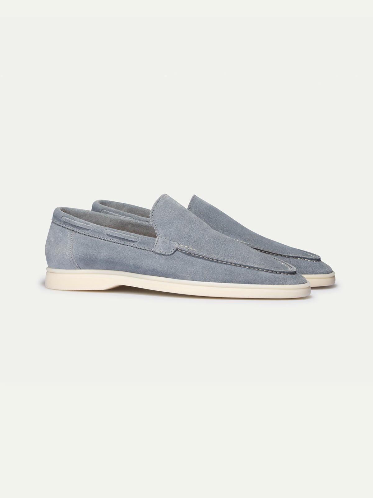 Zakenda | Chaussures de yacht bleu ciel