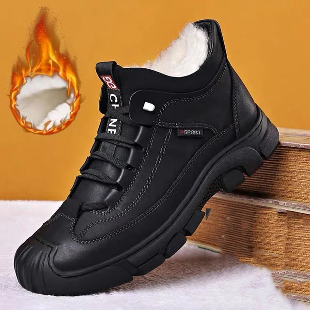 Zakenda | Bottes d'hiver chaudes en coton pour hommes
