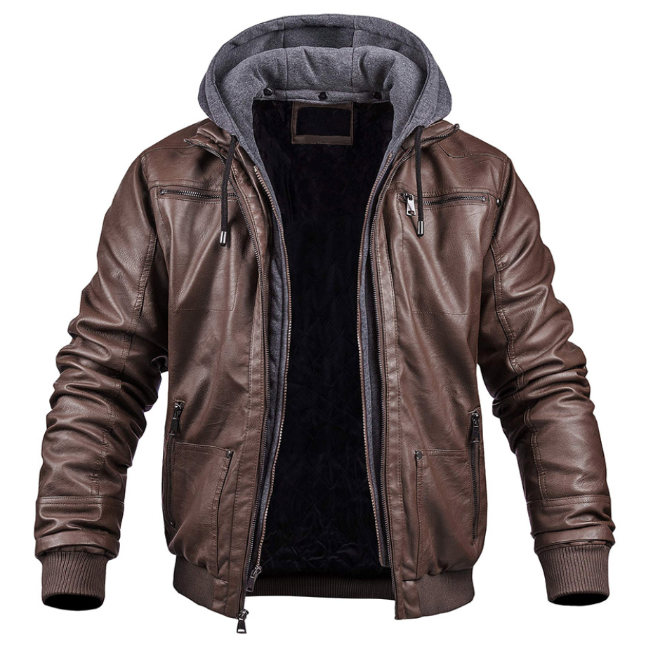 Zakenda | Veste d'hiver à capuche pour hommes