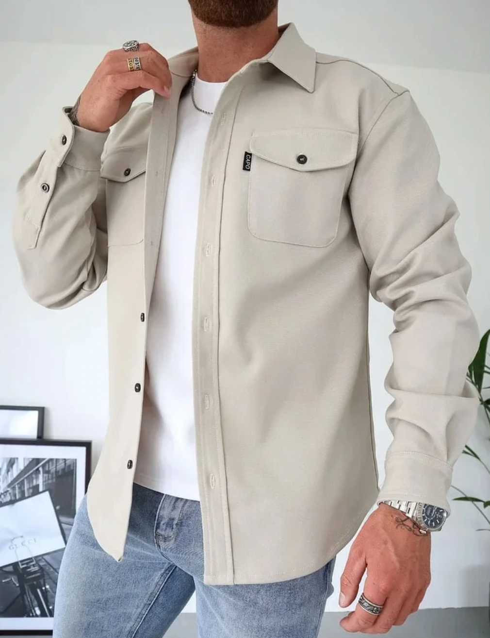 Zakenda | Chemise élégante pour l'automne