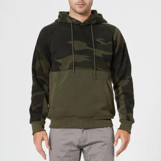 Zakenda | Sweat à capuche camouflage pour homme