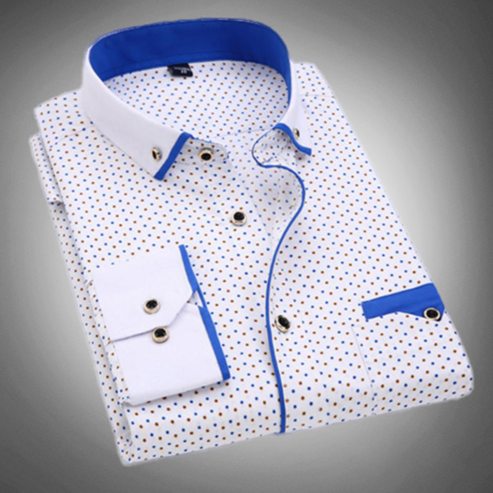 Zakenda | Chemise bleue pour homme