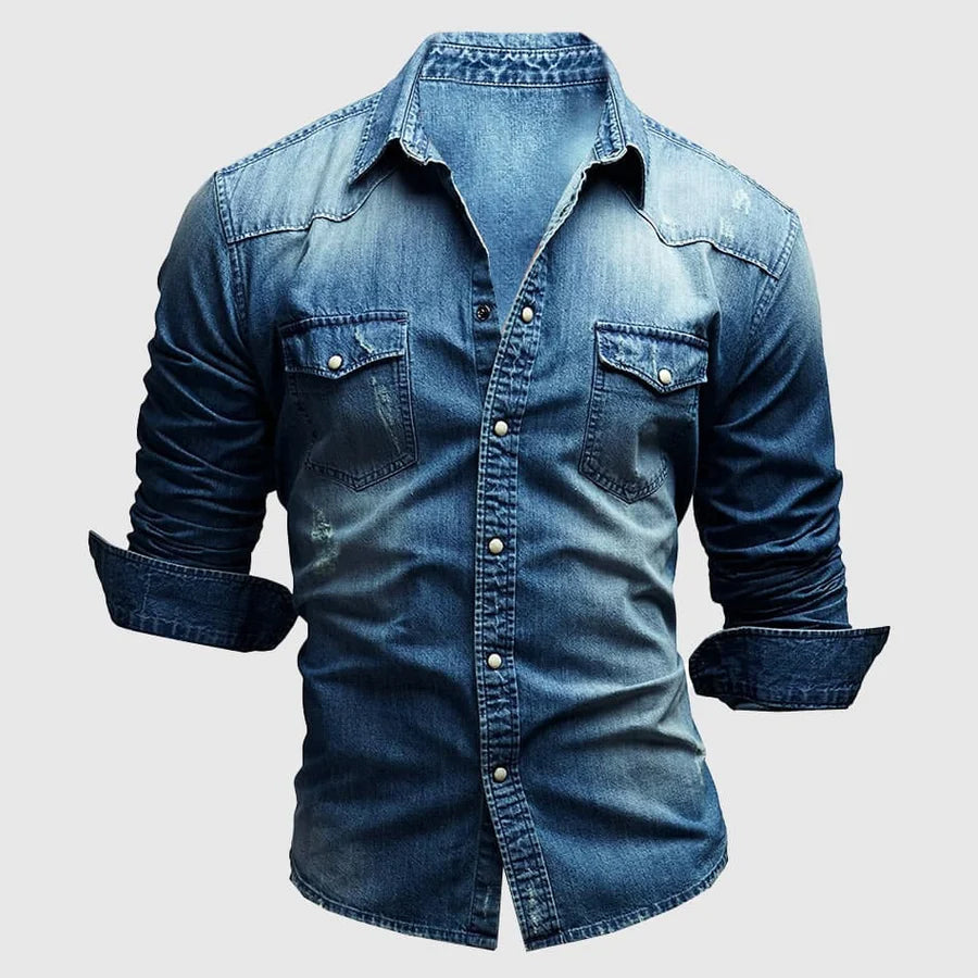 Zakenda | Chemise en denim intemporelle