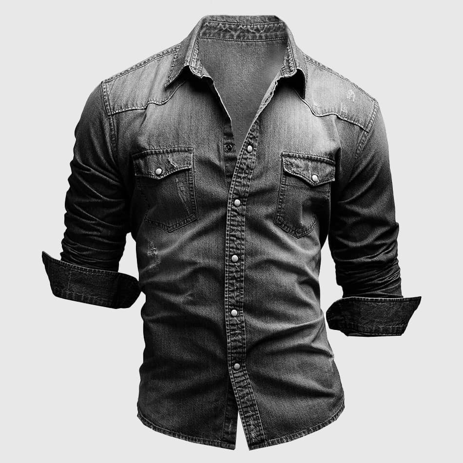 Zakenda | Chemise en denim intemporelle
