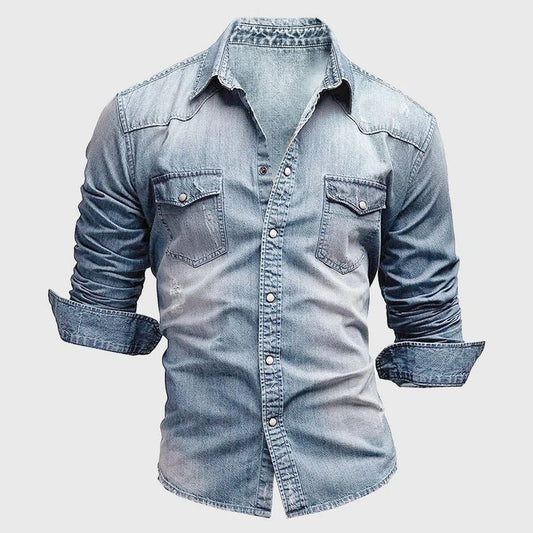 Zakenda | Chemise en denim intemporelle