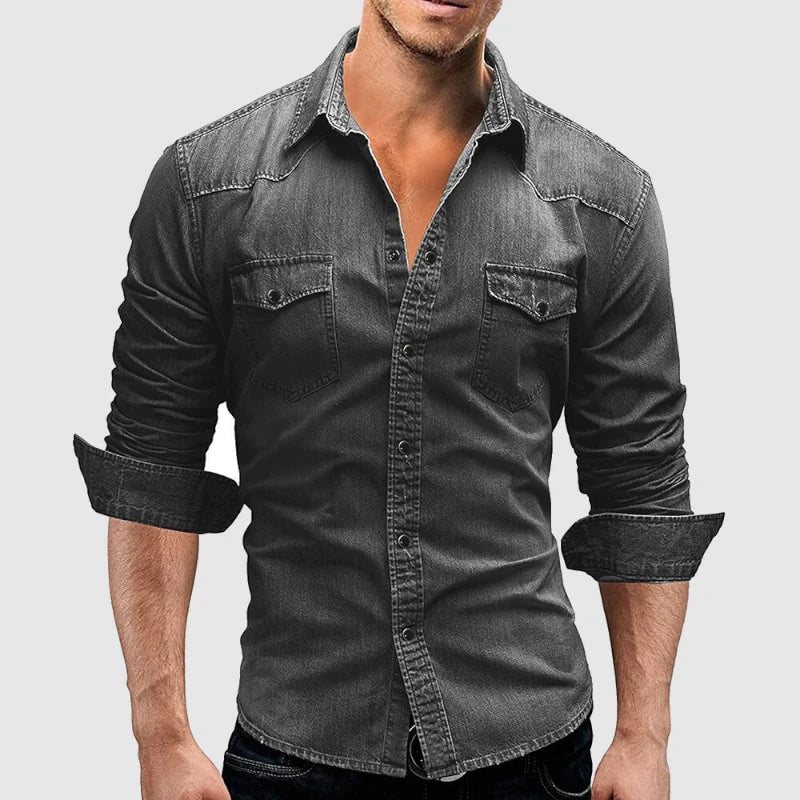 Zakenda | Chemise en denim intemporelle