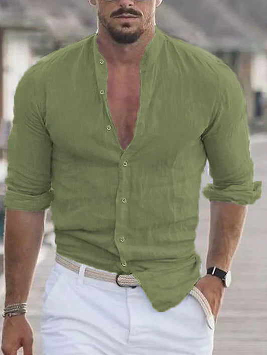 Zakenda | Daniel - chemise en lin pour homme