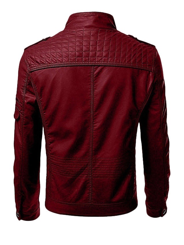 Zakenda | Veste en cuir pour homme tendance