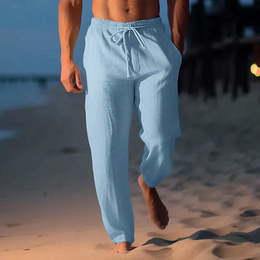 Zakenda | pantalon en lin tendance pour hommes