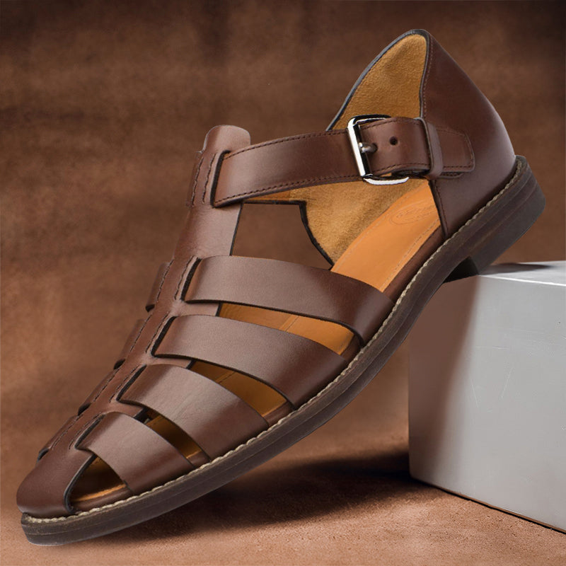 Zakenda | Sandales en cuir Felix - Style classique & confort