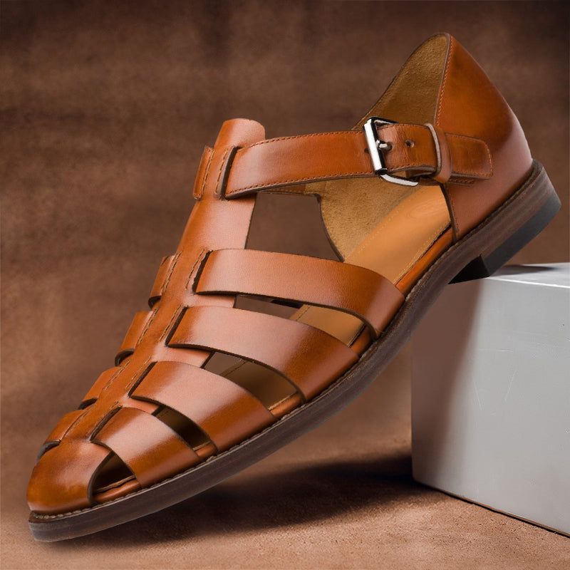 Zakenda | Sandales en cuir Felix - Style classique & confort