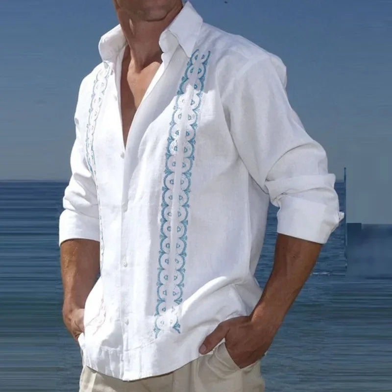Zakenda | Chemise de plage blanche