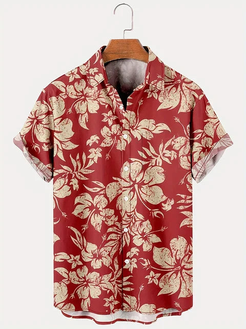 Zakenda | Chemise hawaïenne bleue