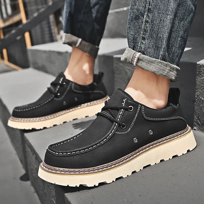 Zakenda | Chaussures de loisirs à la mode avec semelle épaisse - Confort et style
