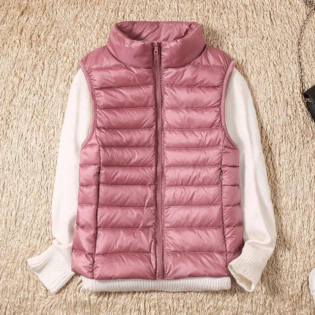Zakenda | Bodywarmer ultraléger sans manches avec du duvet