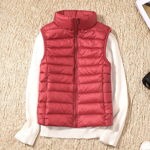 Zakenda | Bodywarmer ultraléger sans manches avec du duvet