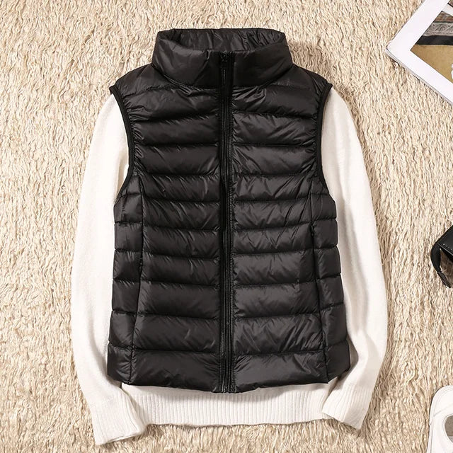 Zakenda | Bodywarmer ultraléger sans manches avec du duvet