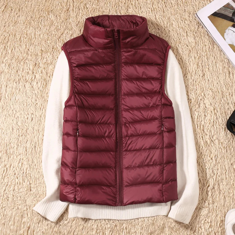 Zakenda | Bodywarmer ultraléger sans manches avec du duvet