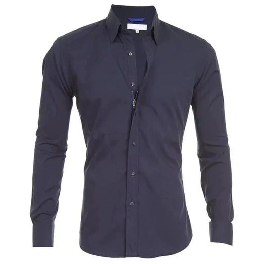 Zakenda | Chemise infroissable avec fermeture éclair