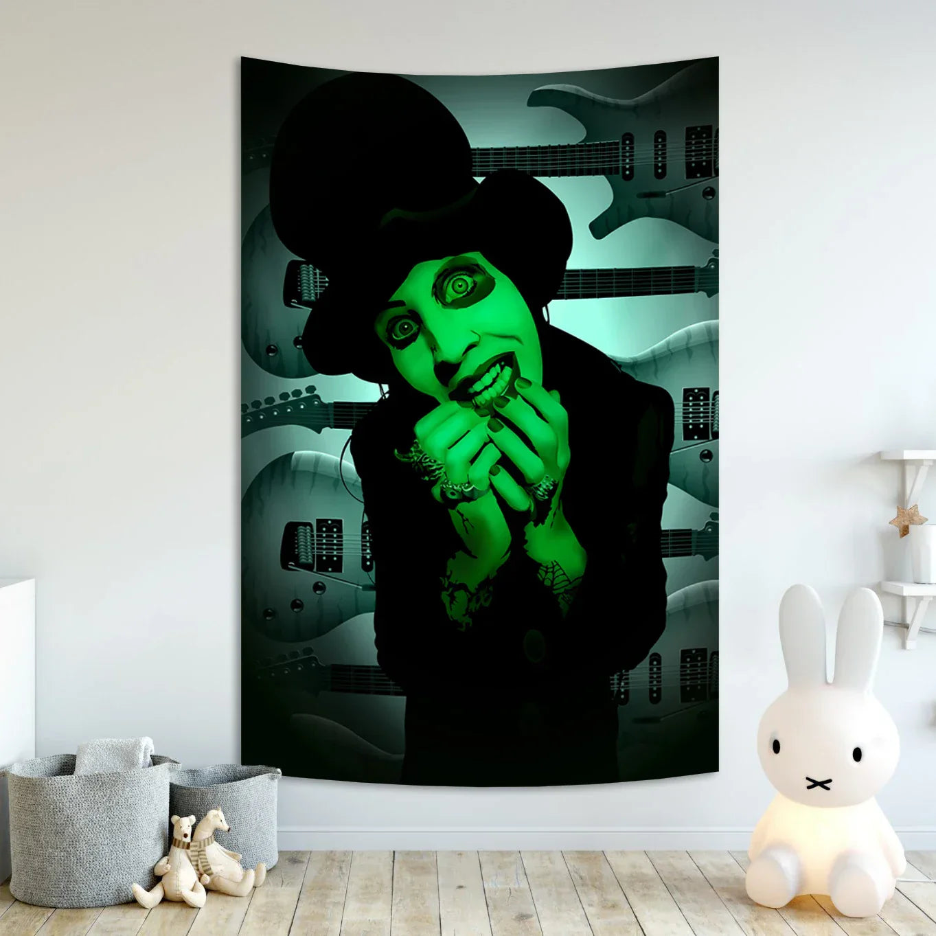 Baphomet Poster Tapestry Satanist Home Room Decor