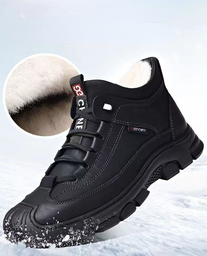 Zakenda | Bottes d'hiver chaudes en coton pour hommes